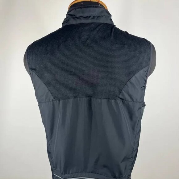 NIKE Clima-Fit Vented Convertible 2-in-1 Jacket Vest Reflective Windbreaker M - Picture 5 of 7
